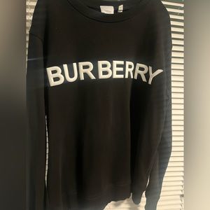- Size large Burberry crewneck
